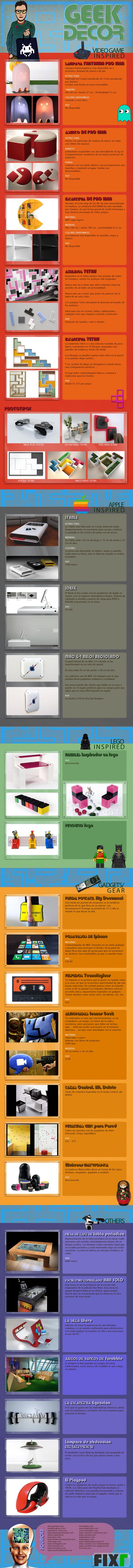 Decoración para geeks