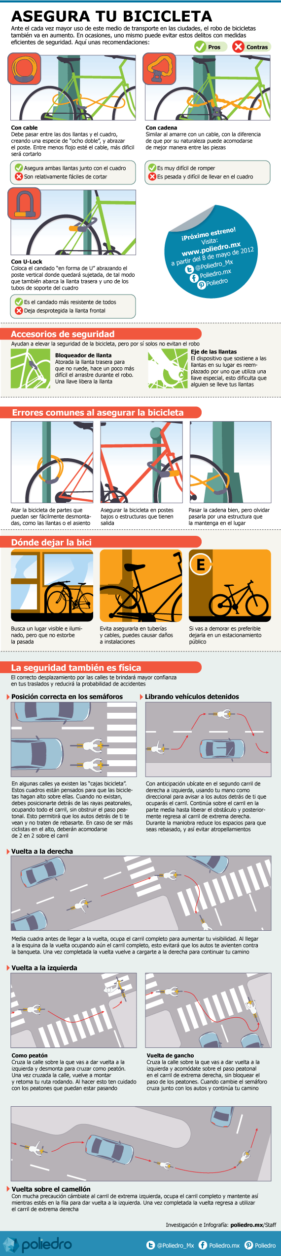 Asegura tu bicicleta