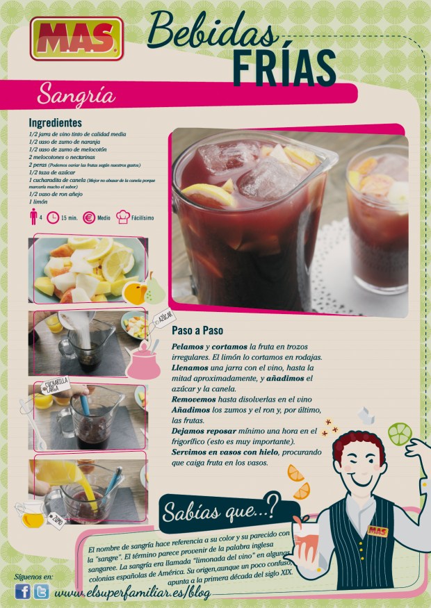 Cómo preparar sangría